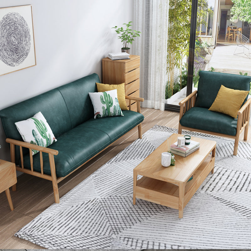 Standard Faux Leather Stain Resistant Tight Back Settee Bench