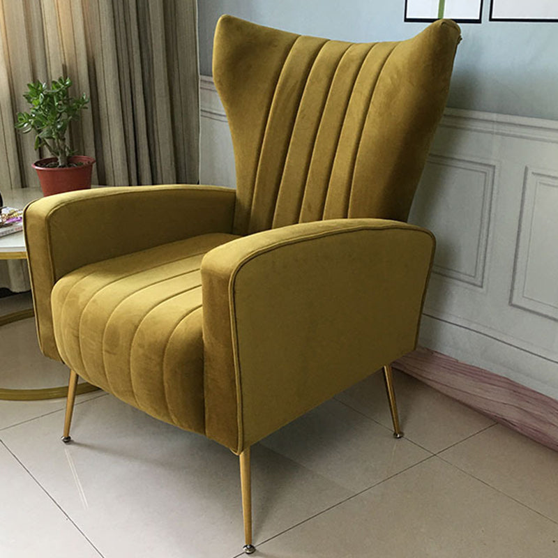 29.9" L x 35.8" W x 40.5" H Arms Included Basic Four Leg Chair