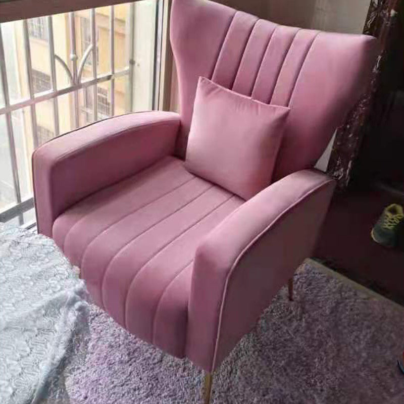 29.9" L x 35.8" W x 40.5" H Arms Included Basic Four Leg Chair