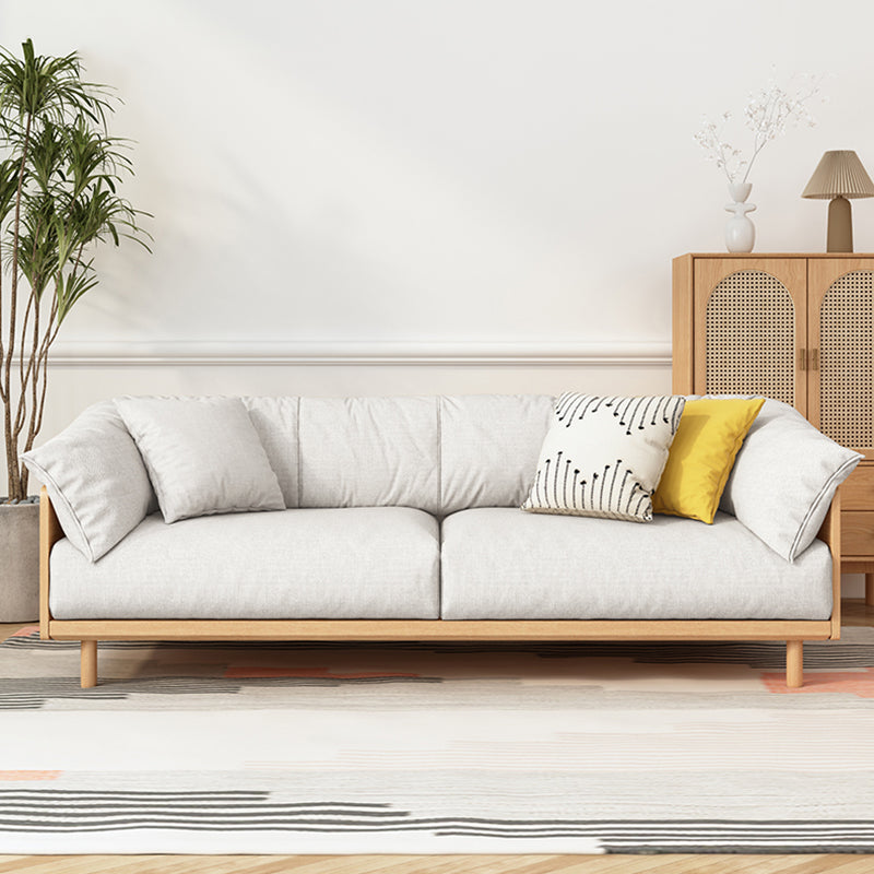 Stationary Cotton Living Room Pillow Top Arm Standard Cushions Seating