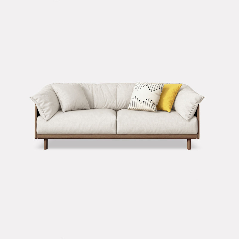 Stationary Cotton Living Room Pillow Top Arm Standard Cushions Seating