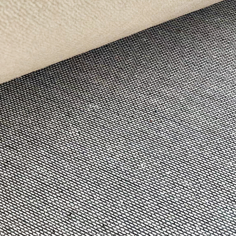 Dark Gray Modern Rug Polyester Pattern Area Rug Stain Resistant Rug for Living Room