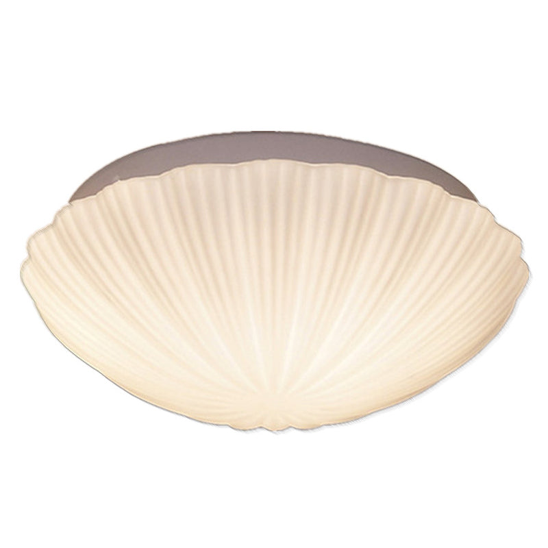 White Flush Mount Ceiling Light Nordic Simple Style Flush Light