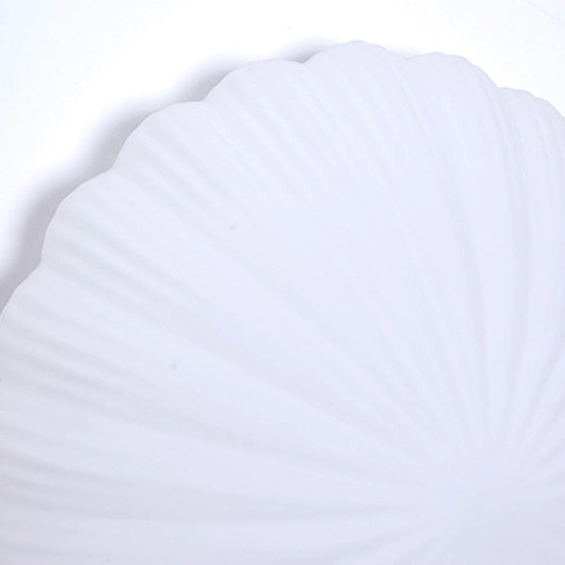 White Flush Mount Ceiling Light Nordic Simple Style Flush Light