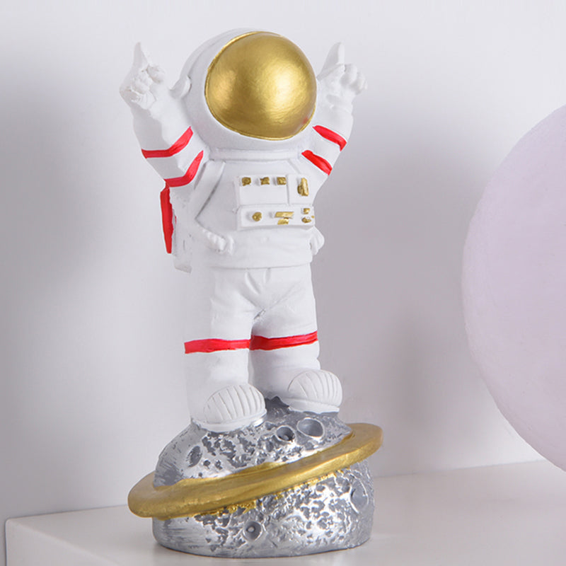 Modern Metal Wall Sconce Ball Shape Wall Light with PLA Shade for Bedroom