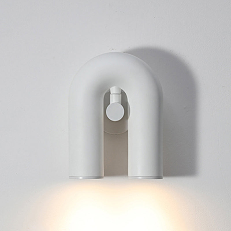 2-Light Geometric Wall Mount Light Modern Style Resin Wall Mount Lighting