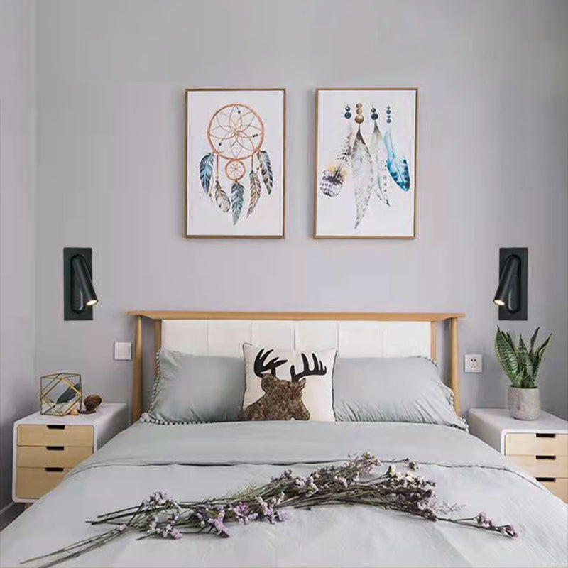 Metal Wall Lights Modern Style 1 Light Wall Sconce for Bedroom