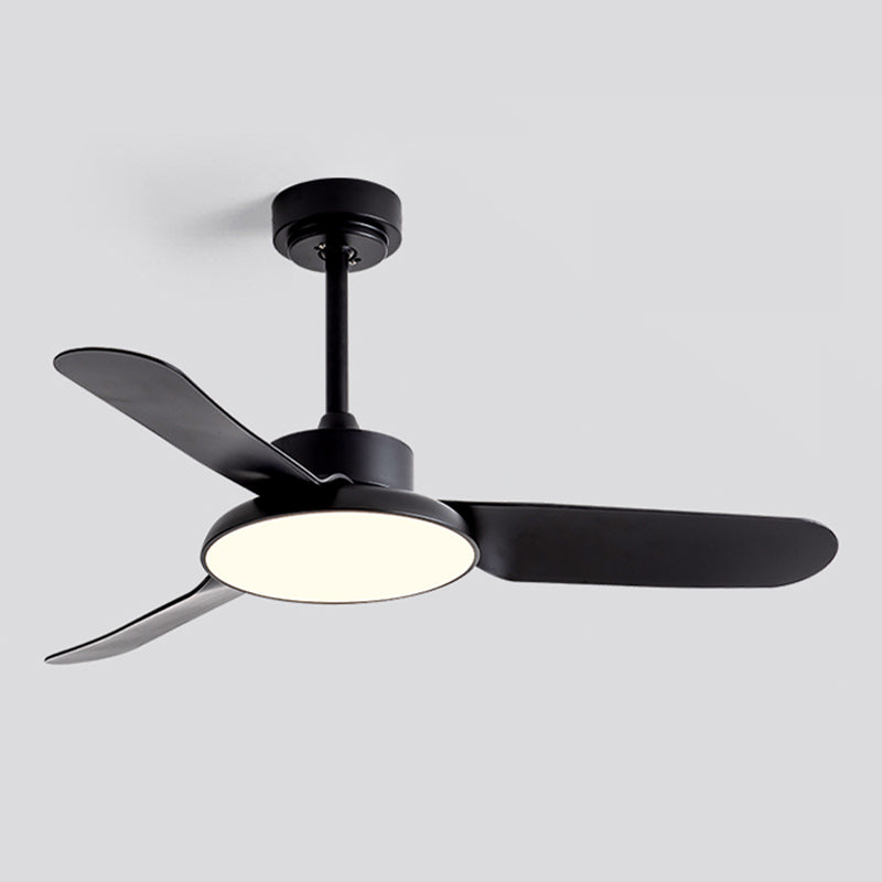 Unique Shape Metal Ceiling Fan Lighting Kids Style Single Light Ceiling Fan Lamp