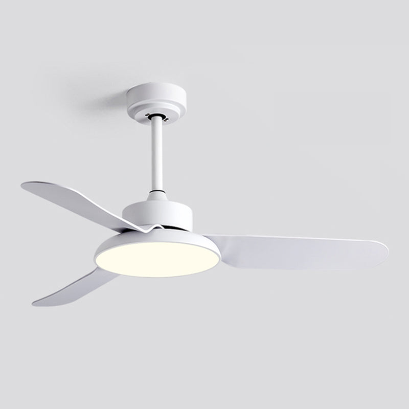 Unique Shape Metal Ceiling Fan Lighting Kids Style Single Light Ceiling Fan Lamp