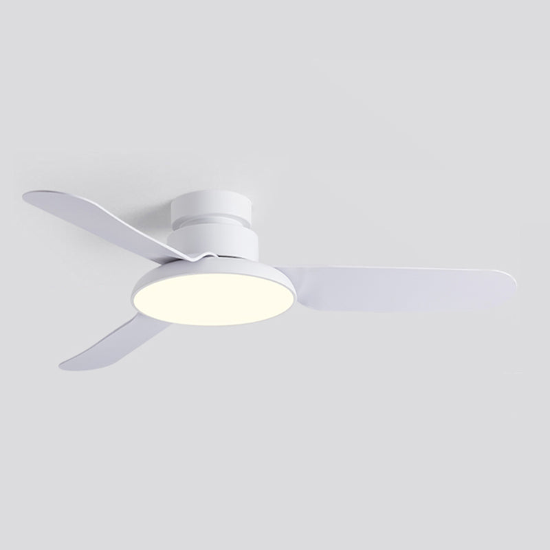 Unique Shape Metal Ceiling Fan Lighting Kids Style Single Light Ceiling Fan Lamp