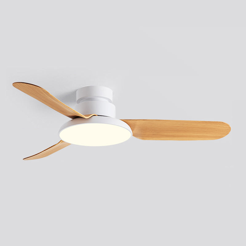 Unique Shape Metal Ceiling Fan Lighting Kids Style Single Light Ceiling Fan Lamp