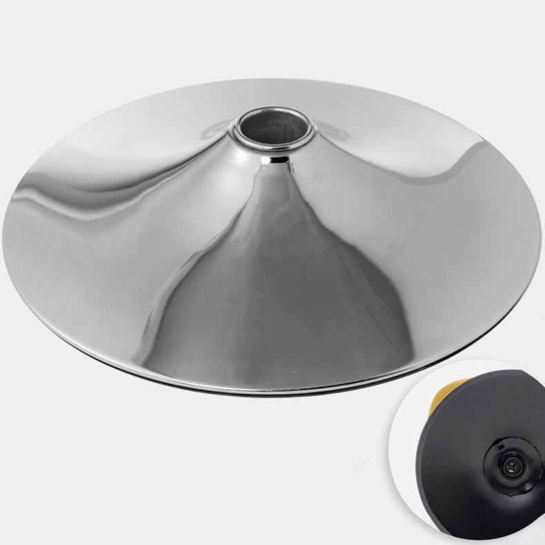 Living Room Nordic Liftable Barstool Leather Bar Stool with Silver Base