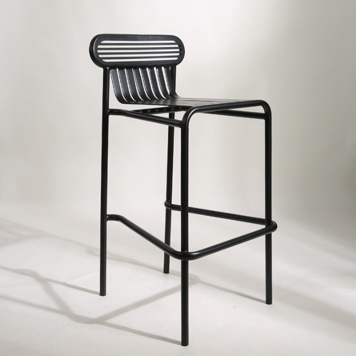 Industrial Square Bar Table Set 1/2 Pieces Pub Table with Iron Pedestal