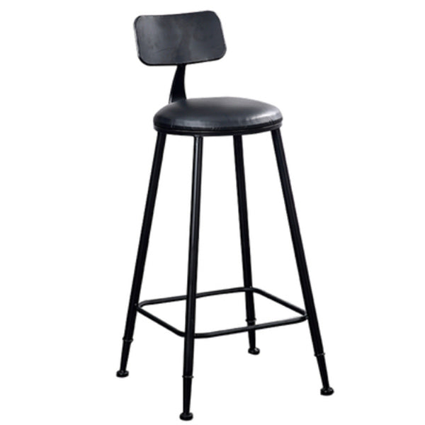 Industrial 1/9 Pieces Bar Table Set Rectangle Pine Wood Counter Table with High Stools