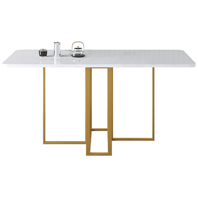 Rectangle Trestle Table Simplicity Style Folding Furniture,59"L x 29.5"W x 28.7"H