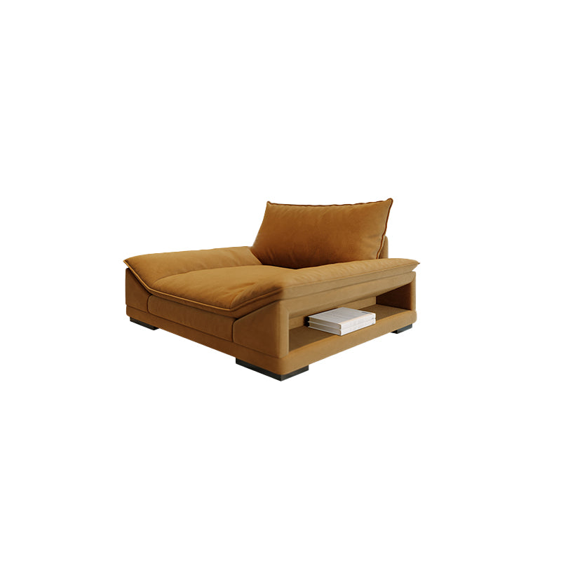 Stationary Living Room Standard Cushions Yellow Contemporary Seating
