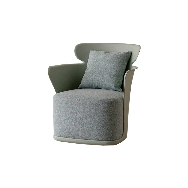 Arm Chair Arms Linen/PU Leather Included Chair for Living Room, Bedroom