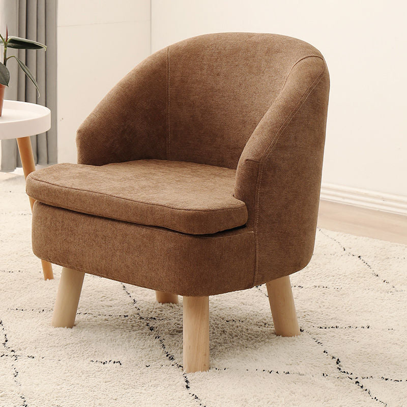 Fabric Chair 20.8" L x 21.2" W x 25.9" H Arms Included Chair for Living Room