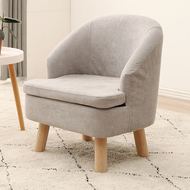 Fabric Chair 20.8" L x 21.2" W x 25.9" H Arms Included Chair for Living Room