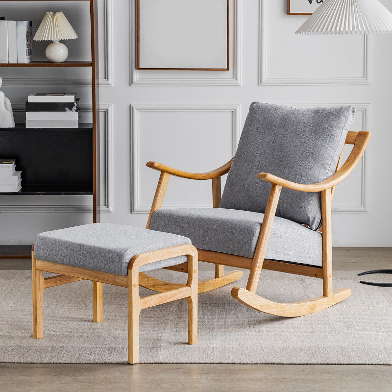 25.19" Wide x 32.28" Deep Lounge Accent Chair with Sled Base and Pillow Back