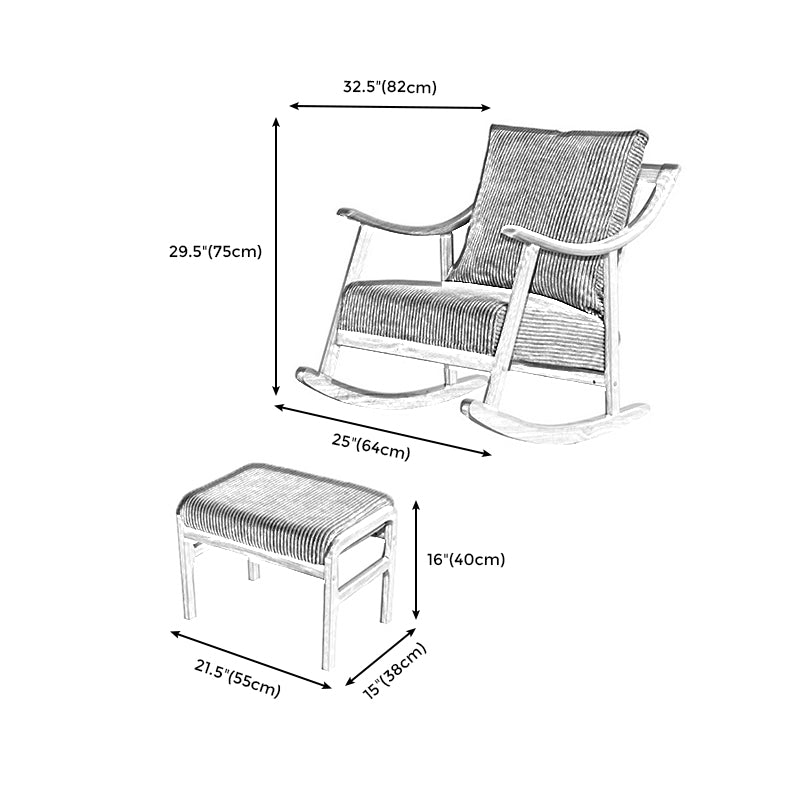 25.19" Wide x 32.28" Deep Lounge Accent Chair with Sled Base and Pillow Back