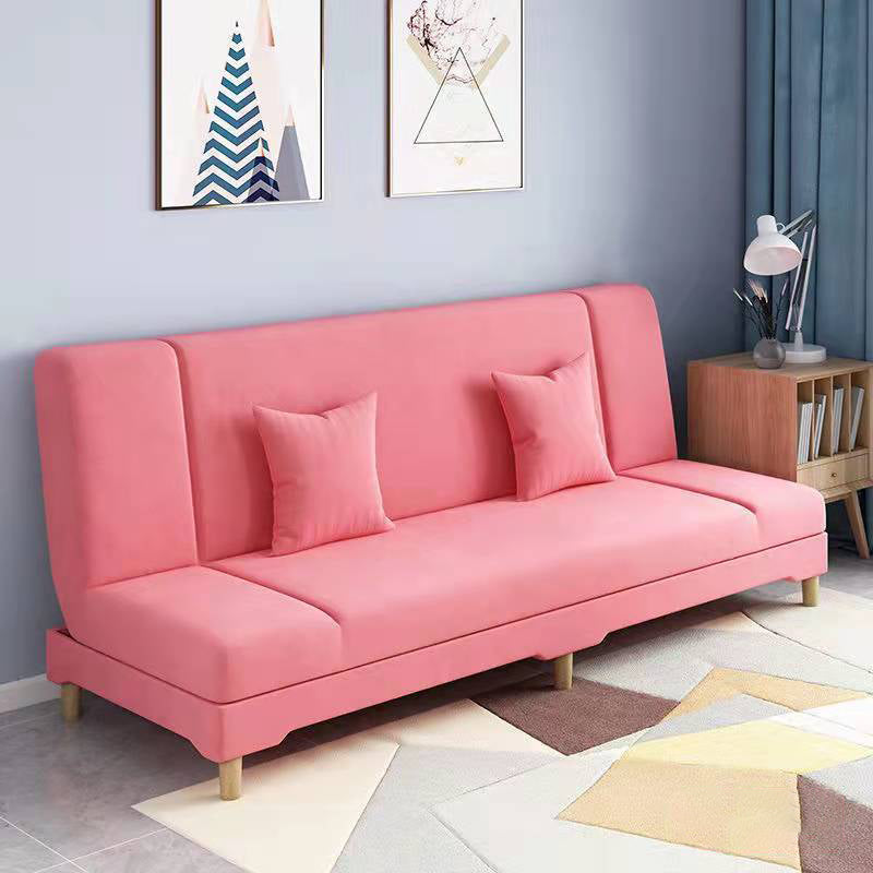 Linen Modern Armless Sleeper for Living Room and Apartment 31.5"