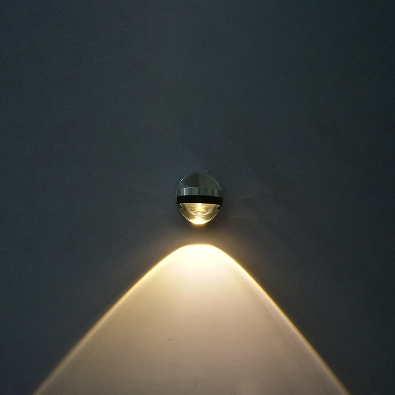 Contemporary Style Geometric Wall Mounted Lamps Metal Multi Lights Wall Sconces