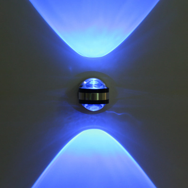 Contemporary Style Geometric Wall Mounted Lamps Metal Multi Lights Wall Sconces