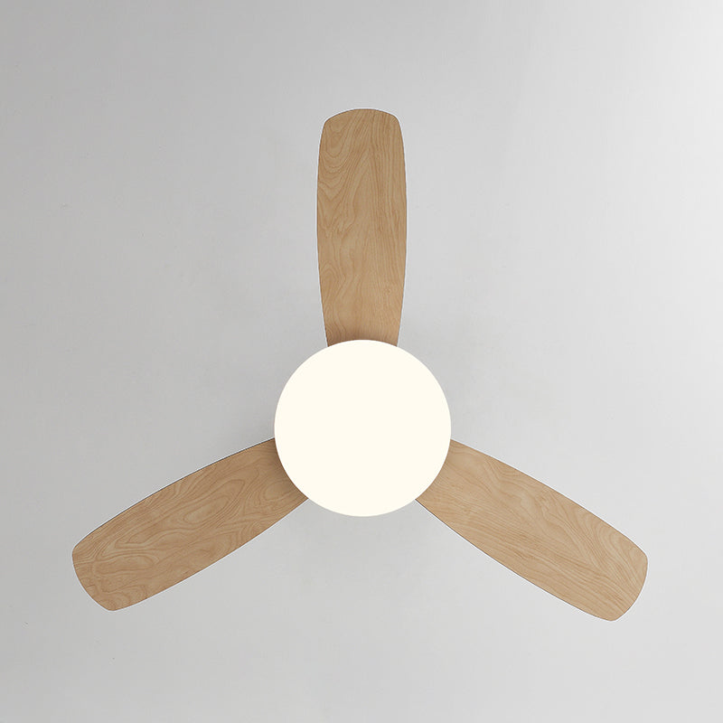 Unique Shape Ceiling Fan Lighting Kids Style Metal Single Light Ceiling Fan Lamp