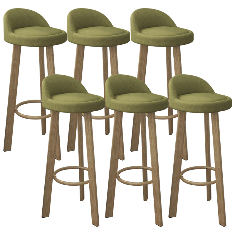 Nordic Simple Barstool Steel Frame Bar Stool for Coffee Shop