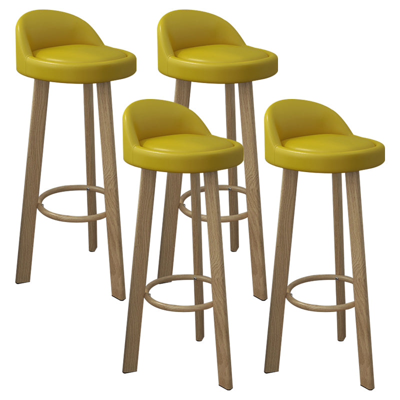 Nordic Simple Barstool Steel Frame Bar Stool for Coffee Shop