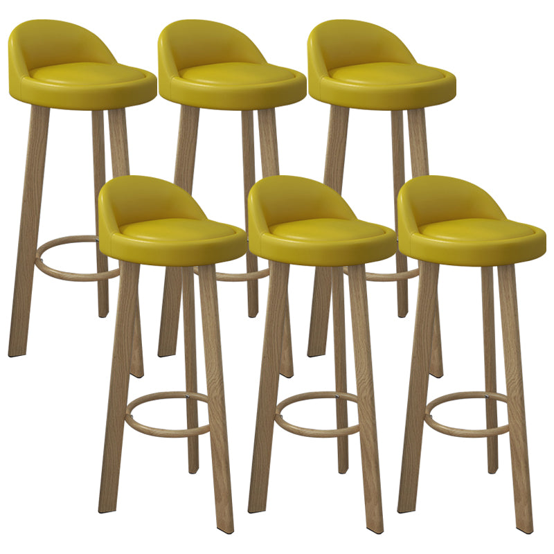 Nordic Simple Barstool Steel Frame Bar Stool for Coffee Shop