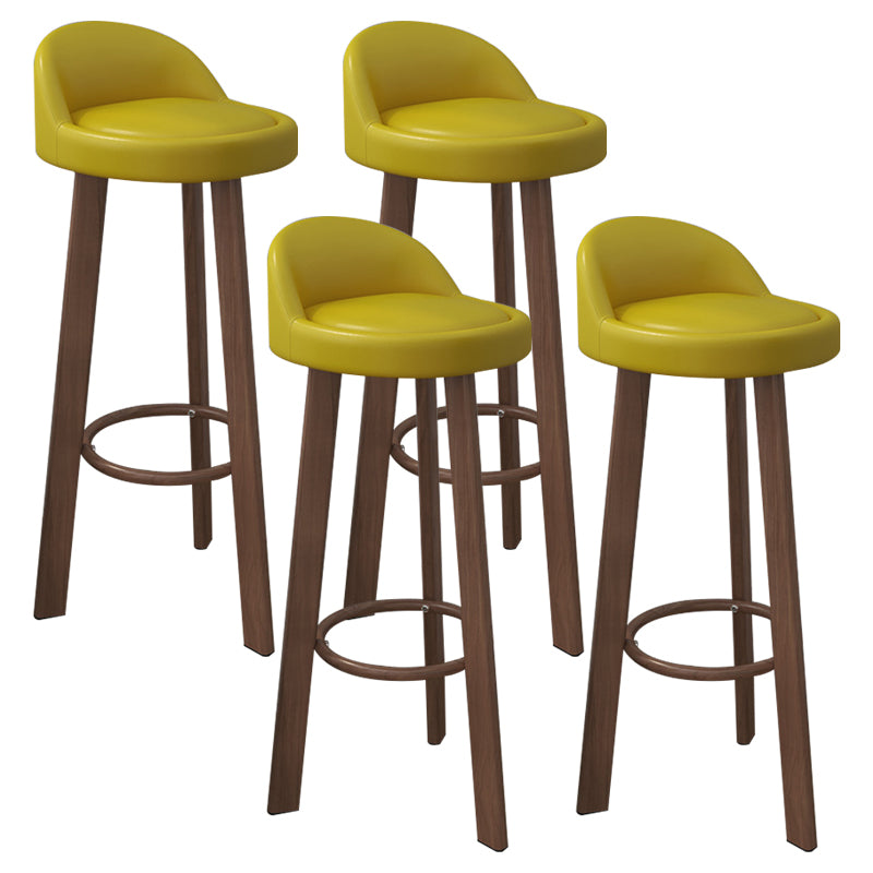 Nordic Simple Barstool Steel Frame Bar Stool for Coffee Shop
