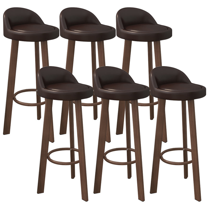 Nordic Simple Barstool Steel Frame Bar Stool for Coffee Shop