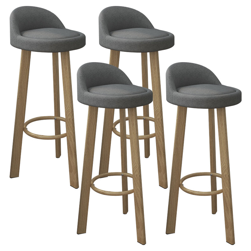 Nordic Simple Barstool Steel Frame Bar Stool for Coffee Shop