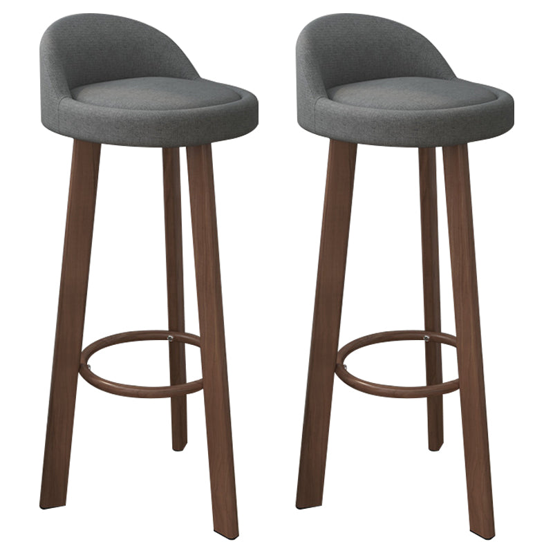 Nordic Simple Barstool Steel Frame Bar Stool for Coffee Shop