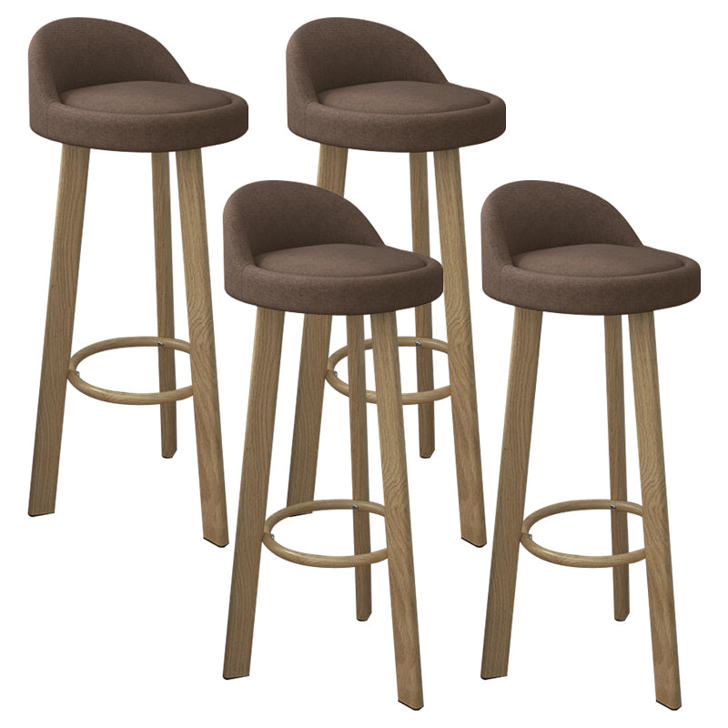 Nordic Simple Barstool Steel Frame Bar Stool for Coffee Shop