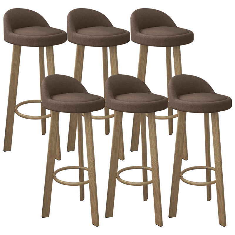 Nordic Simple Barstool Steel Frame Bar Stool for Coffee Shop