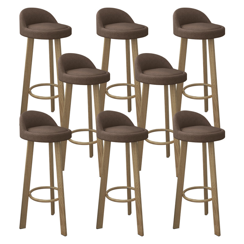 Nordic Simple Barstool Steel Frame Bar Stool for Coffee Shop