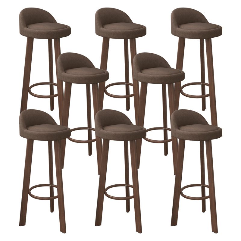 Nordic Simple Barstool Steel Frame Bar Stool for Coffee Shop