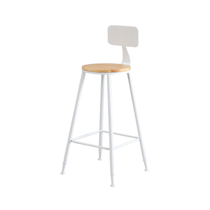 Industrial Rectangle Solid Wood Bar Table Set 1/5/9 Pieces Counter Table with High Stools