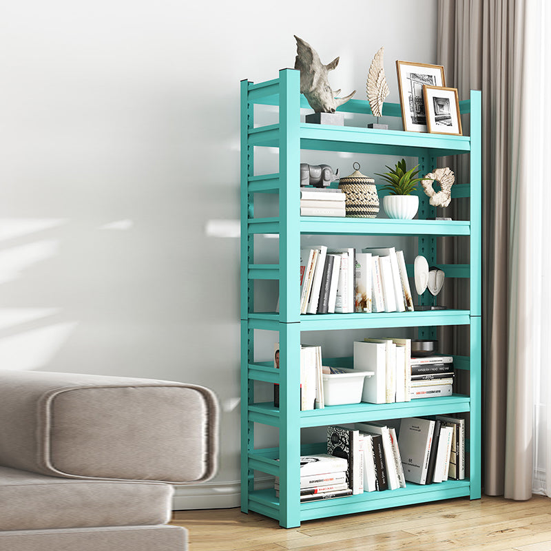 Rectangle Standard Bookshelf Scandinavian Metal Bookcase for Home Office