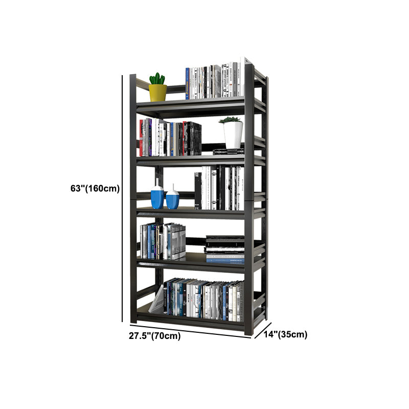 Rectangle Standard Bookshelf Scandinavian Metal Bookcase for Home Office
