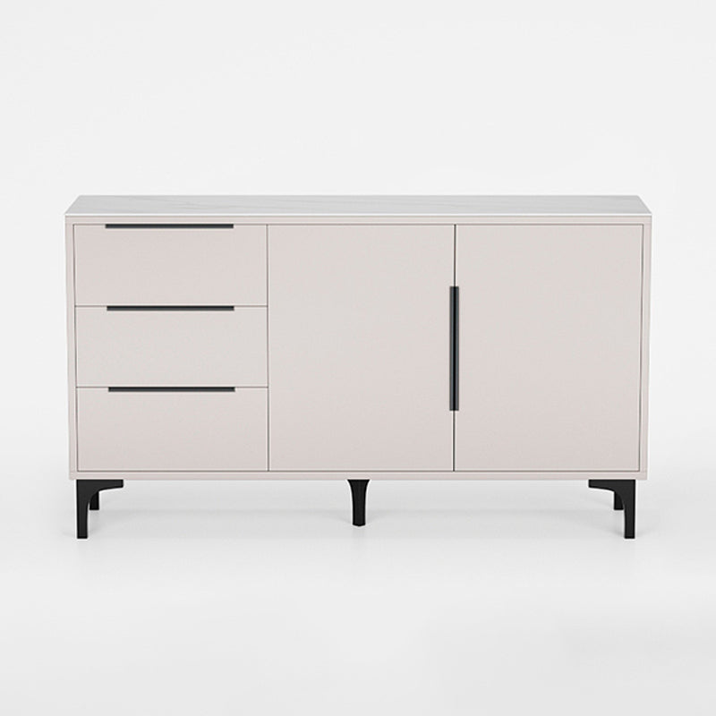 Sintered Stone Enclosed TV Storage Scandinavian Rectangle TV Cabinet