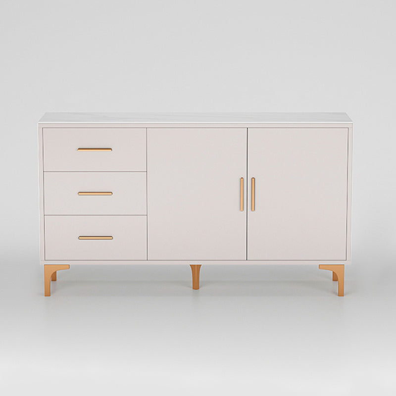 Sintered Stone Enclosed TV Storage Scandinavian Rectangle TV Cabinet