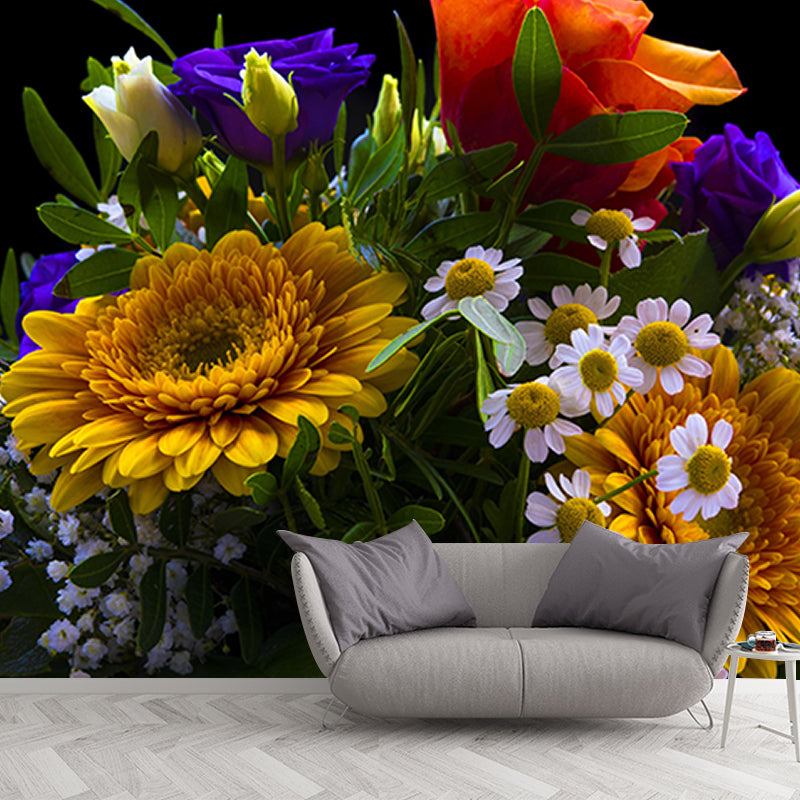 Eco-friendly Wall Mural Blossom Photography Living Room Mural Wallpaper