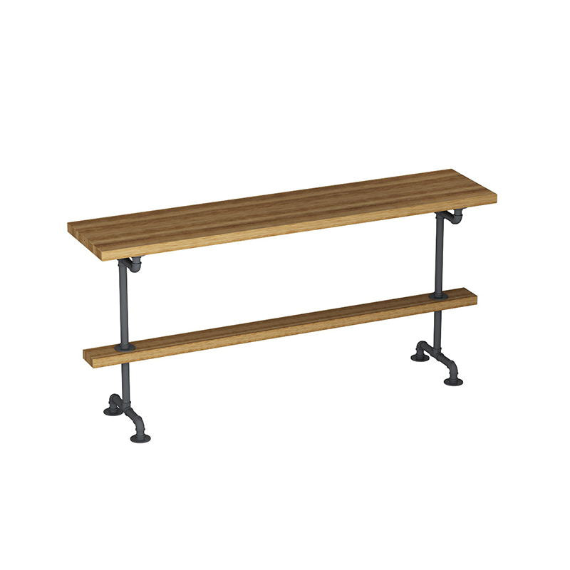 Modern Wood Bar Table Set 1/2/4/7 Pieces Rectangle Table and Stool Set