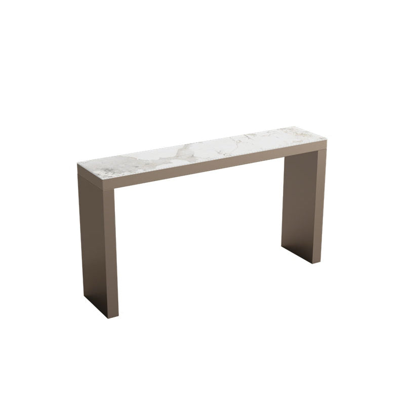 Modern Stone Bistro Set 1/2/3 Pieces Rectangle Living Room Pub Dining Set