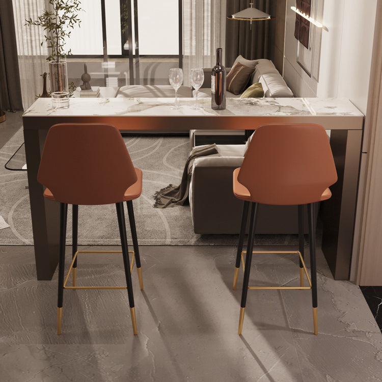 Modern Stone Bistro Set 1/2/3 Pieces Rectangle Living Room Pub Dining Set