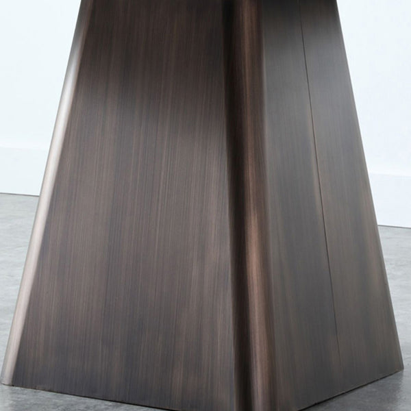 Modern Style White Stone Table Round Dining Table for Kitchen